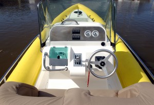 Arctic Blue 27 outboard